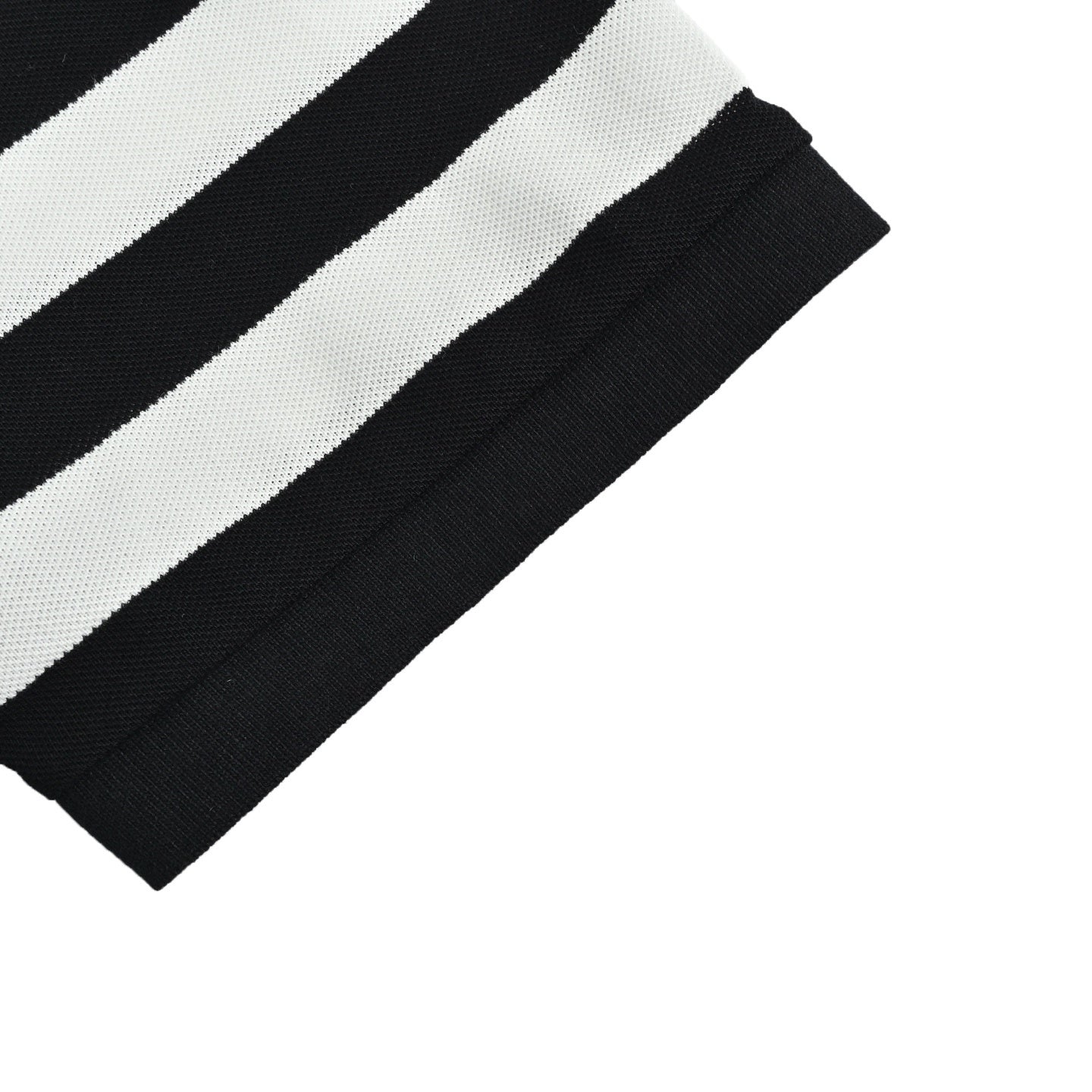 Striped Patchwork Polo shirt