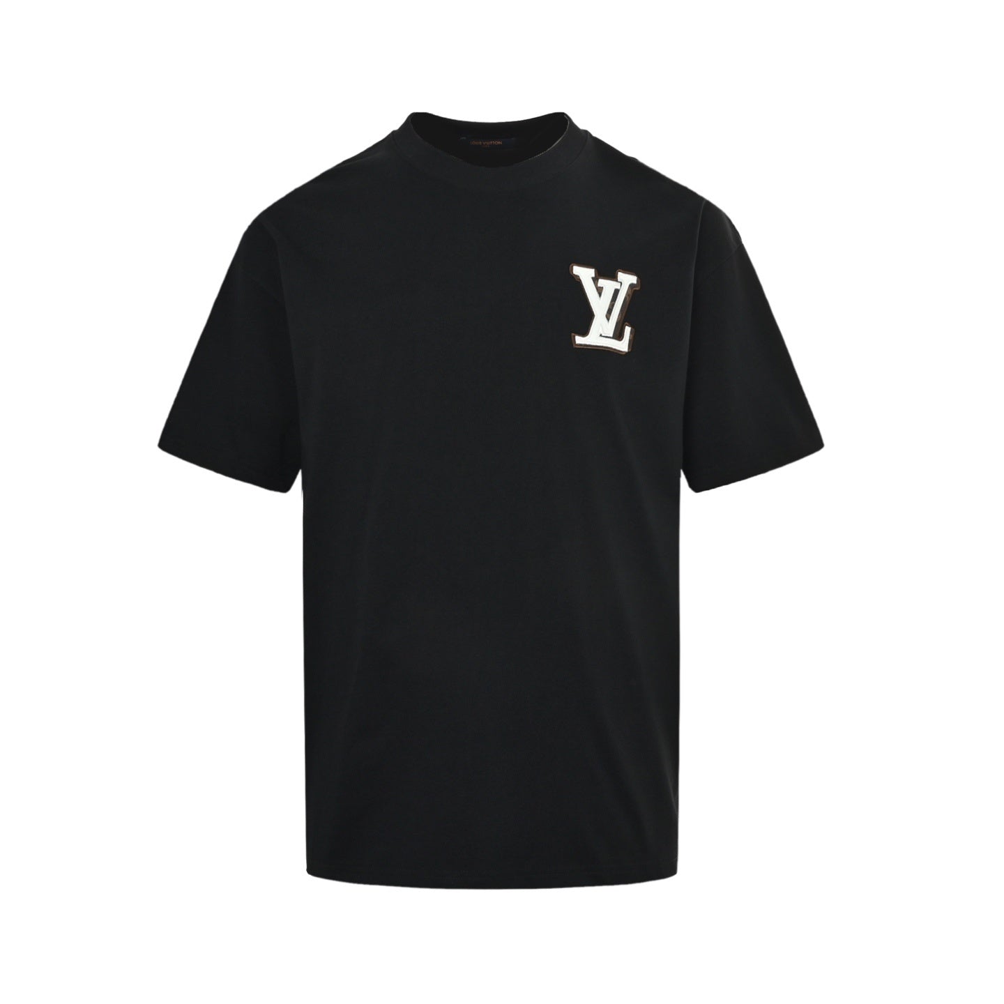 Leather Letter T-shirt