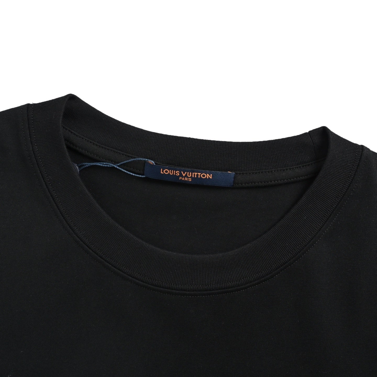 Leather Letter T-shirt