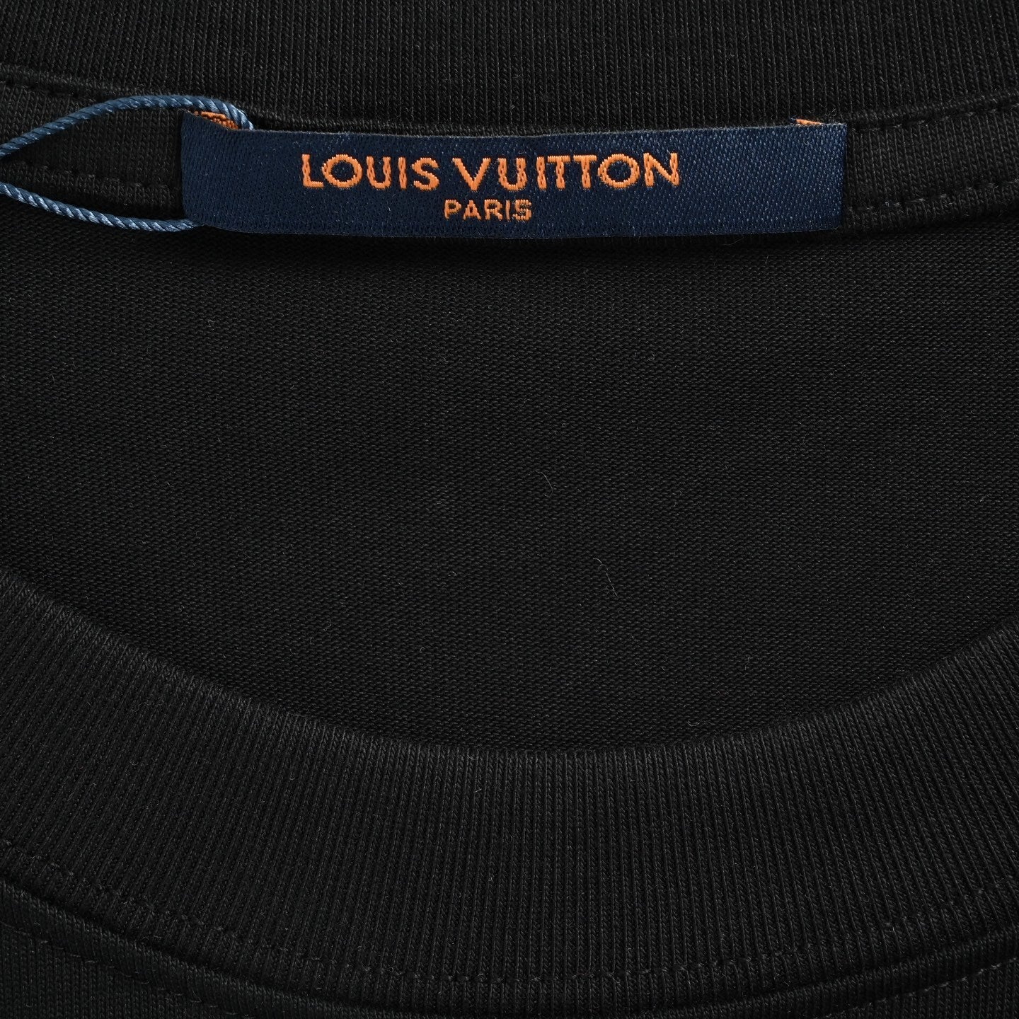 Leather Letter T-shirt