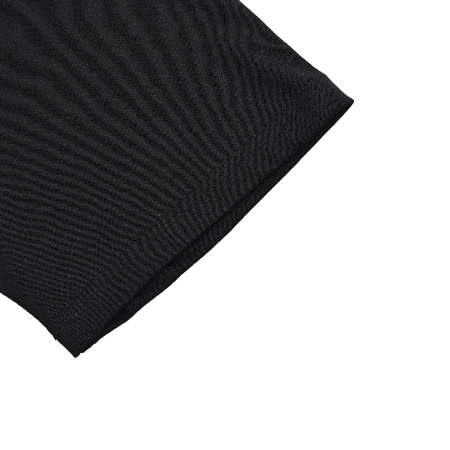 Leather Letter T-shirt