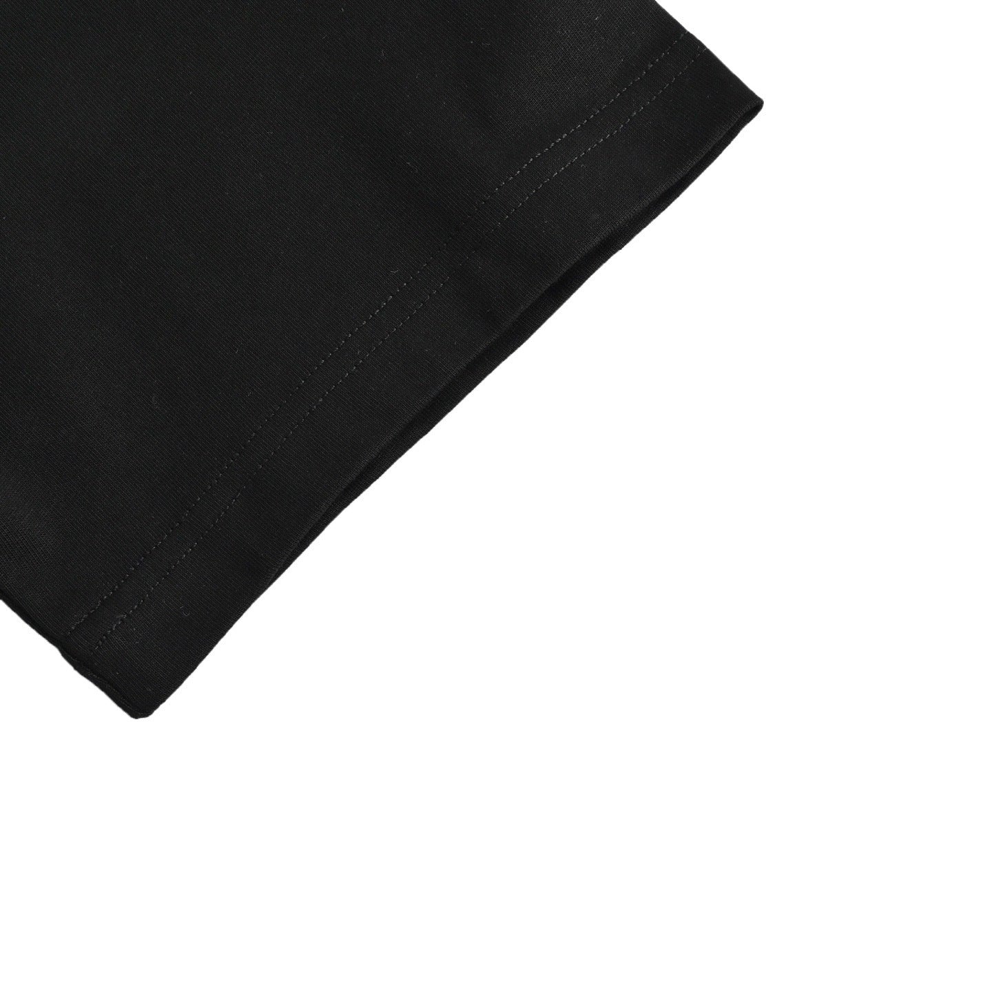 Letter print vintage leather T-shirt