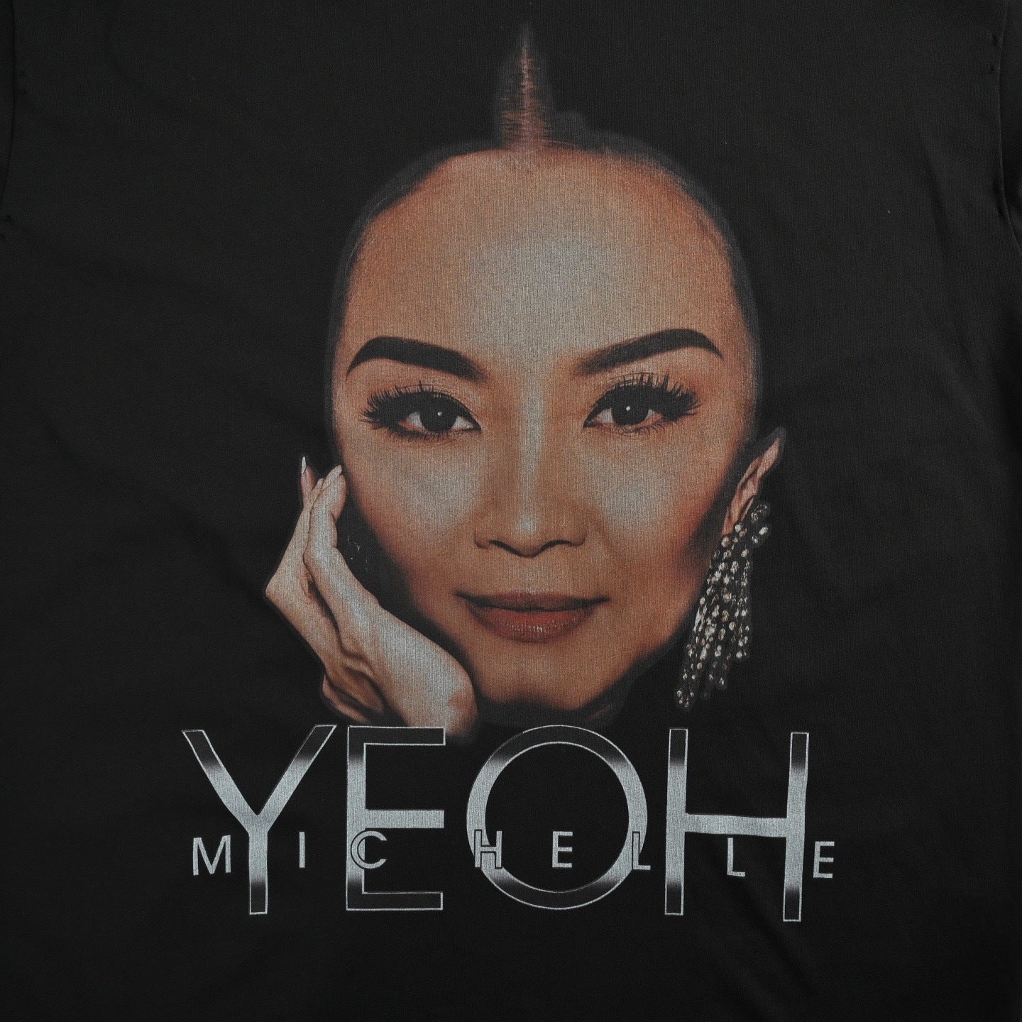 Michelle Yeoh printed T-shirt