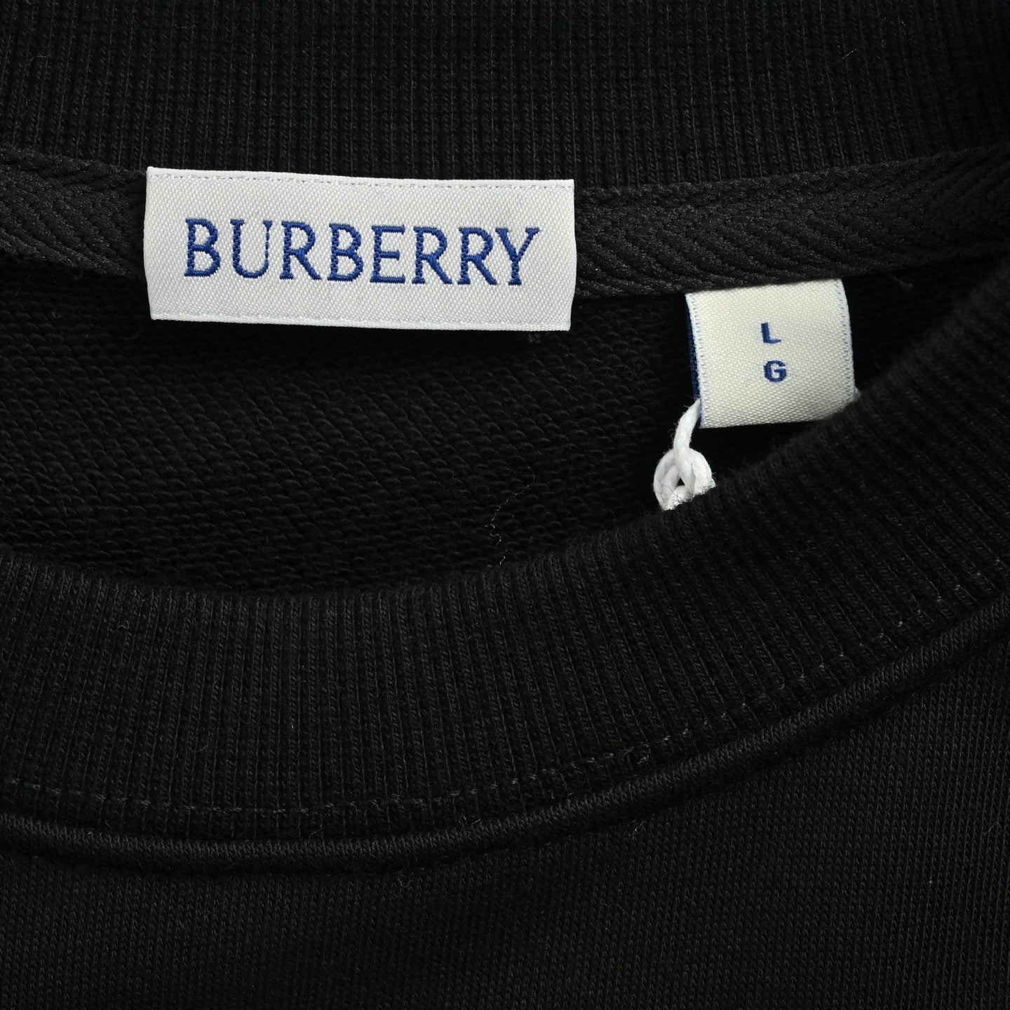 Diamond Quilted Ribbon Crewneck Sweatshirt