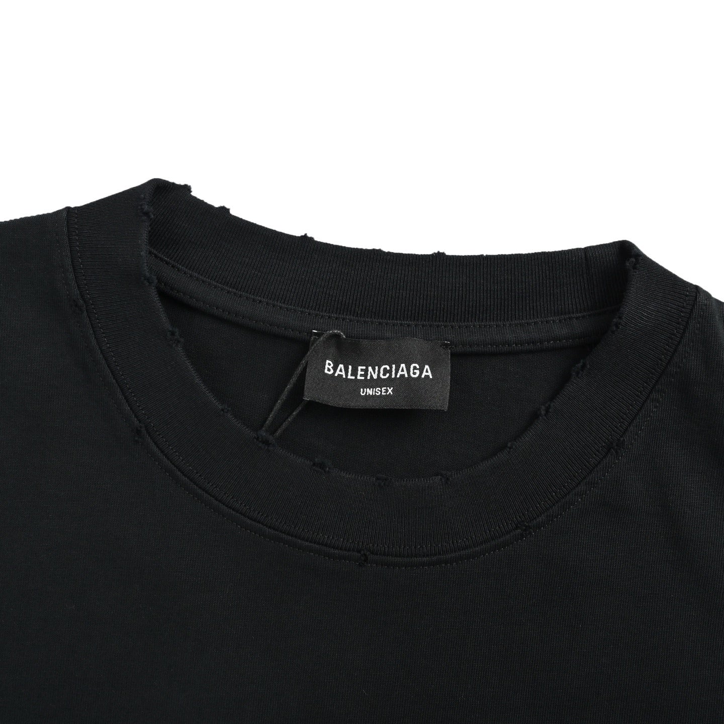 Knitted Letter Embroidery T-shirt