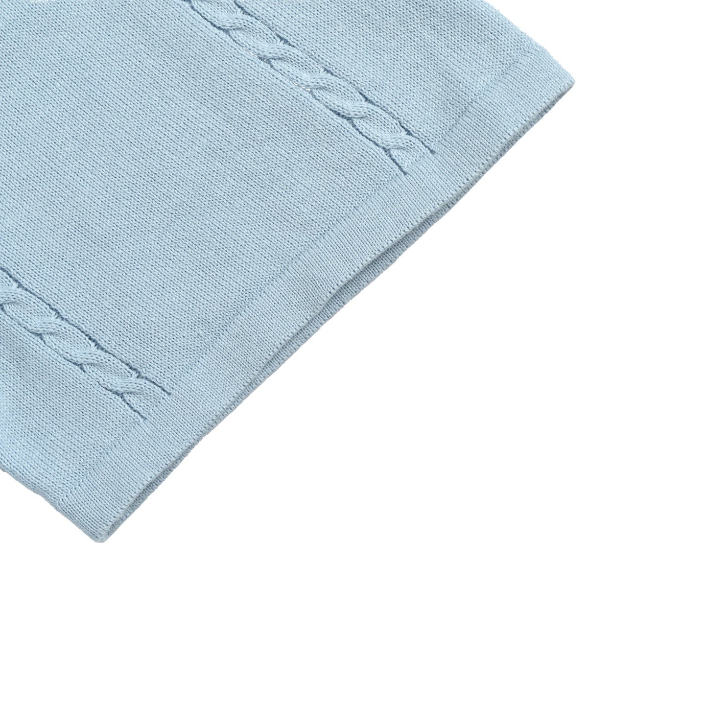 Badge Embroidered Knit T-shirt