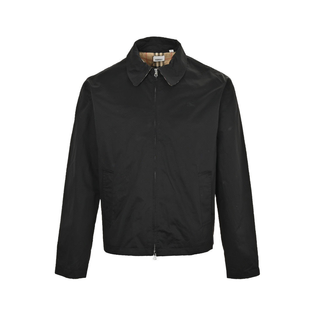 War Horse Embroidered Lined Plaid Jacket