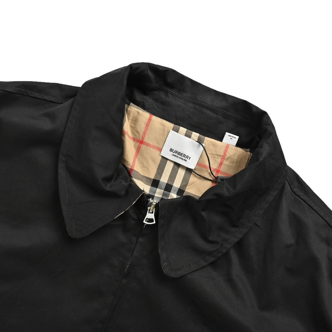 War Horse Embroidered Lined Plaid Jacket