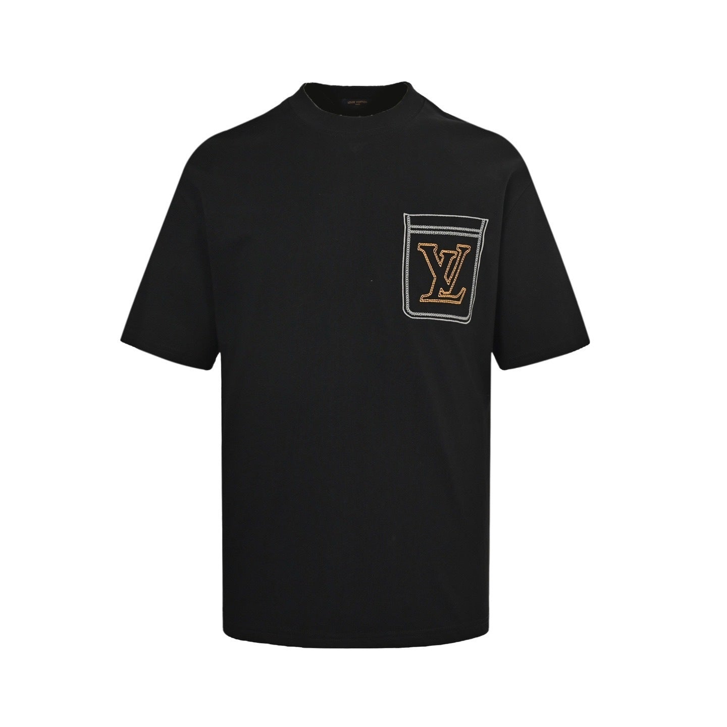 Striped Fake Pocket T-shirt