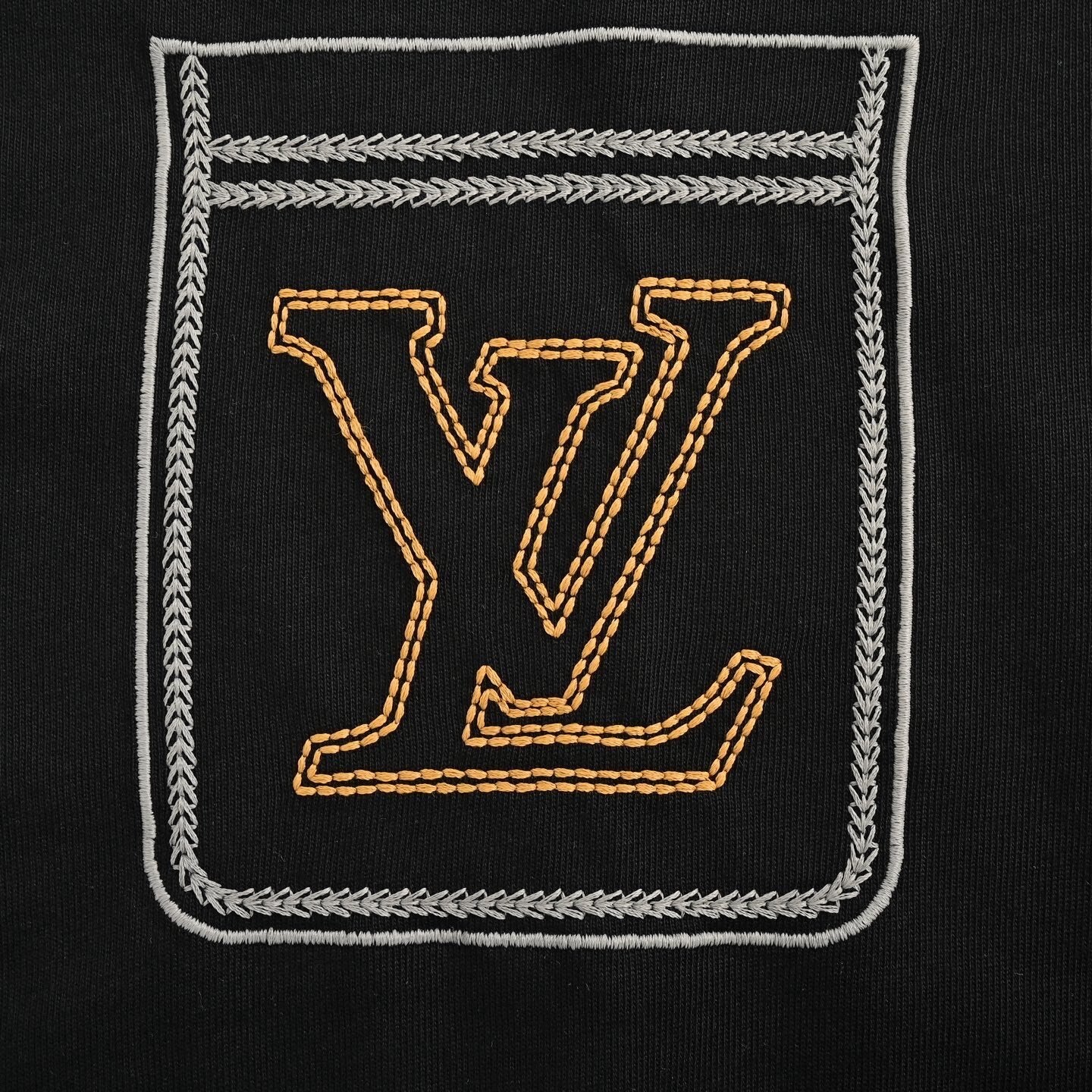 Striped Fake Pocket T-shirt