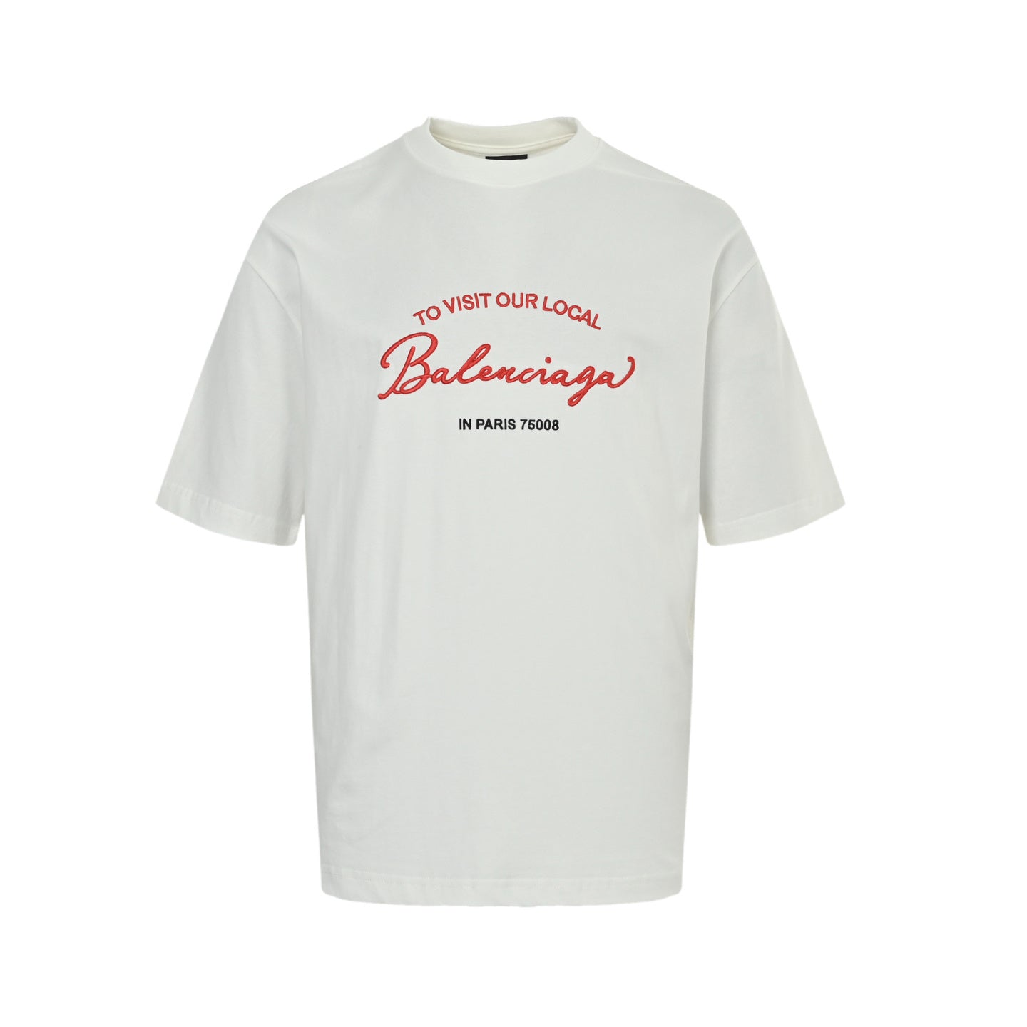 Signature Slogan Embroidered T-shirt