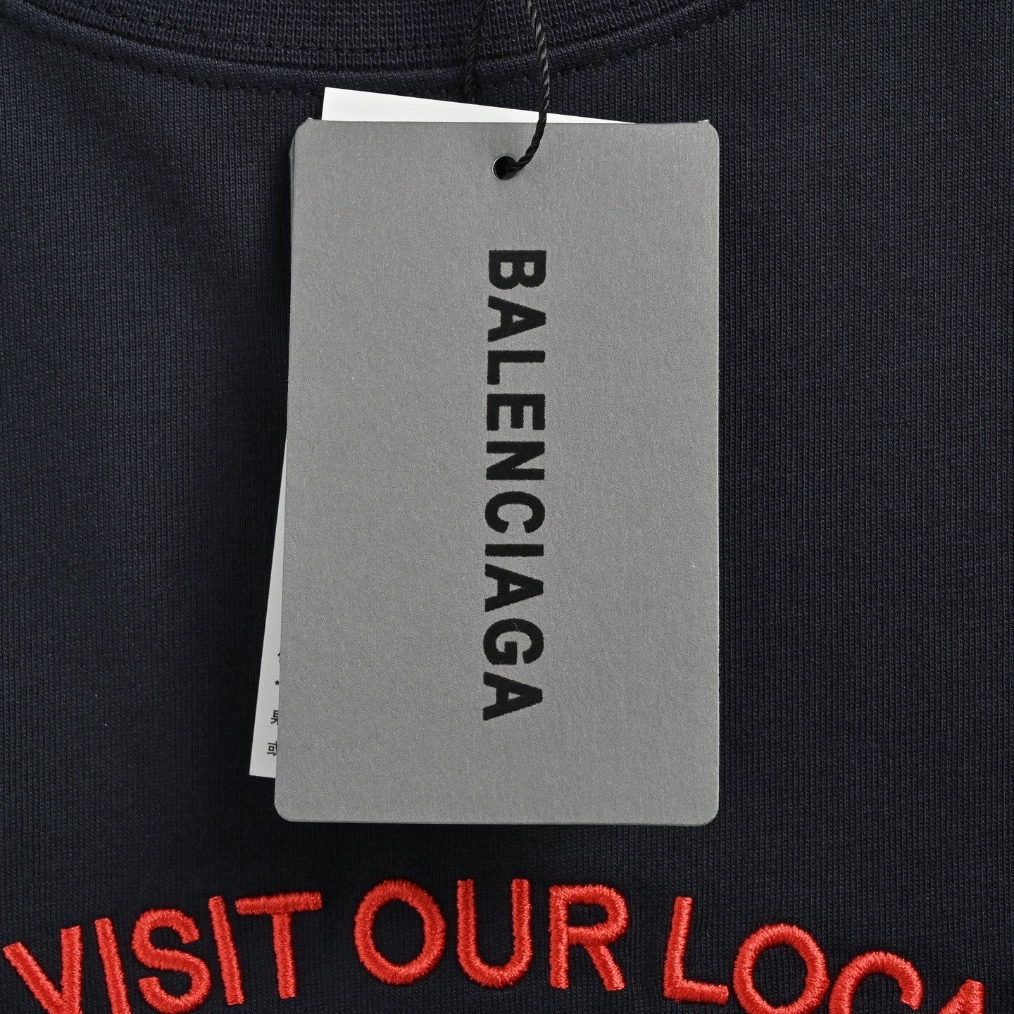 Signature Slogan Embroidered T-shirt