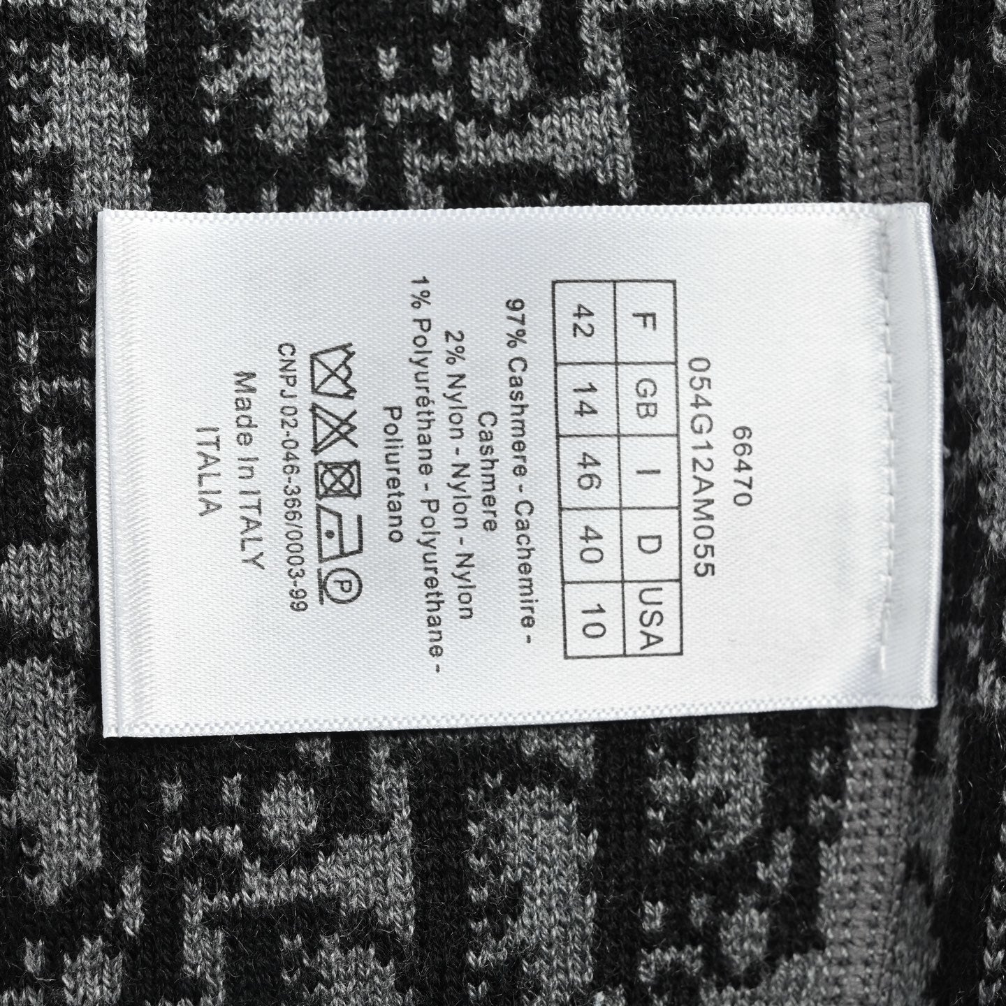 Knit Cashmere Reversible Coat