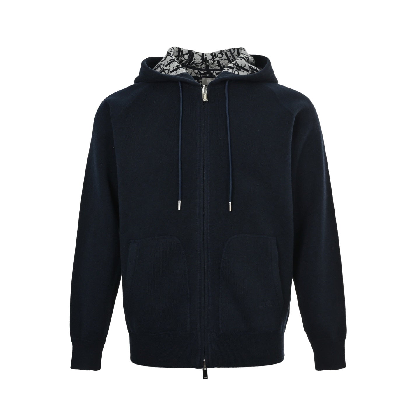 Jacquard Knit Cashmere Reversible Coat