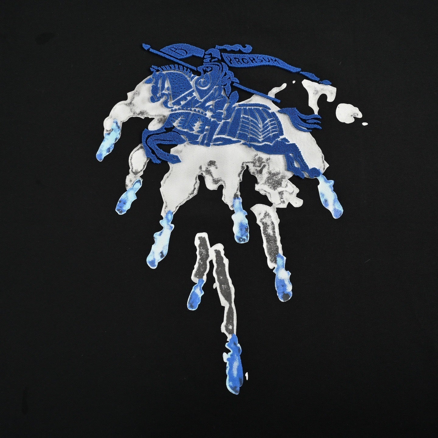 Toothbrush Embroidered War Horse T-shirt