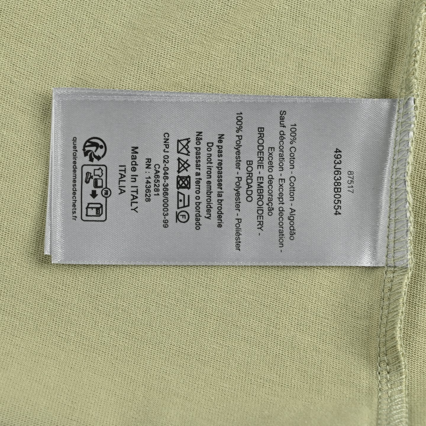 Multicolor Patch Embroidery T-shirt