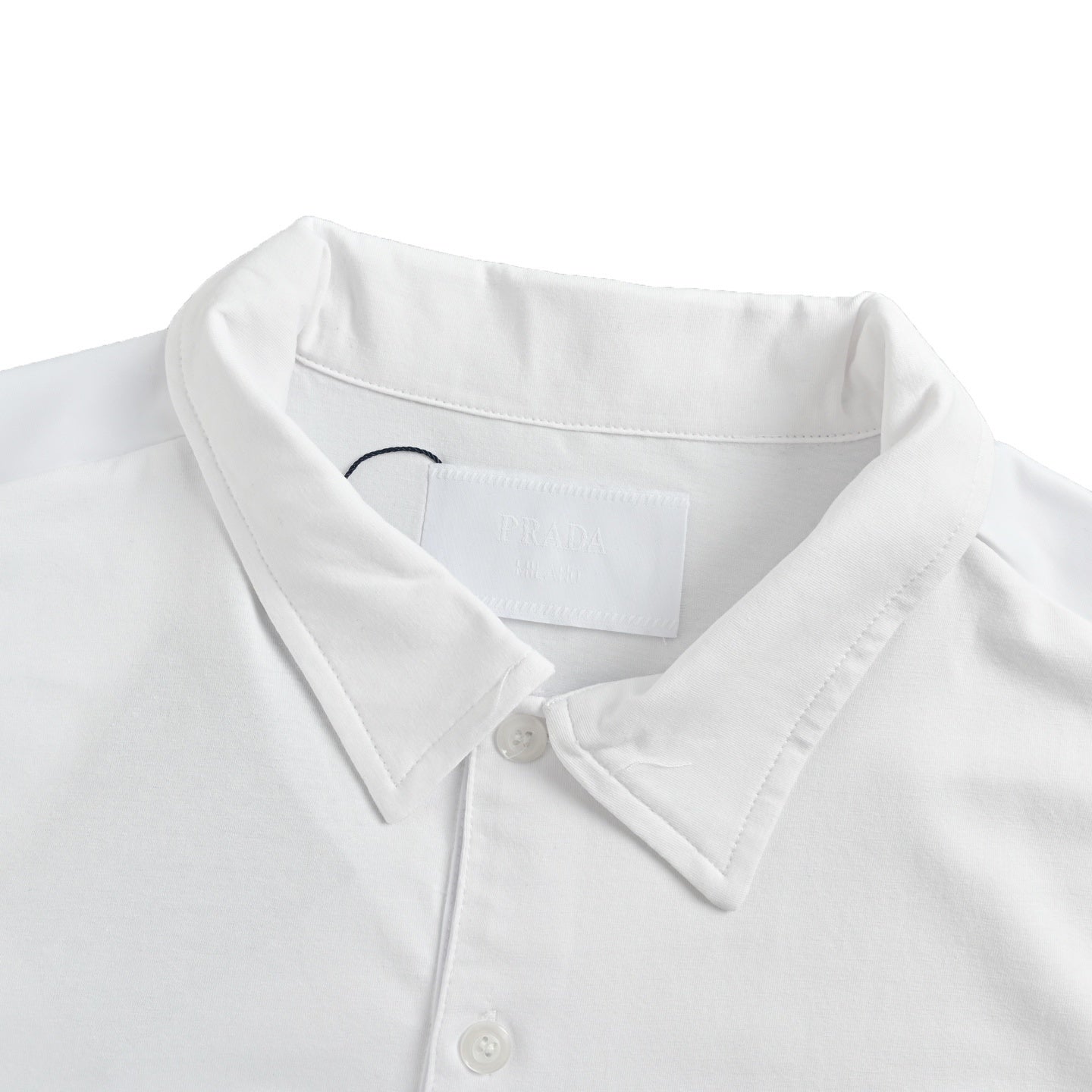 Triangle Tag Zipper Pocket Polo shirt