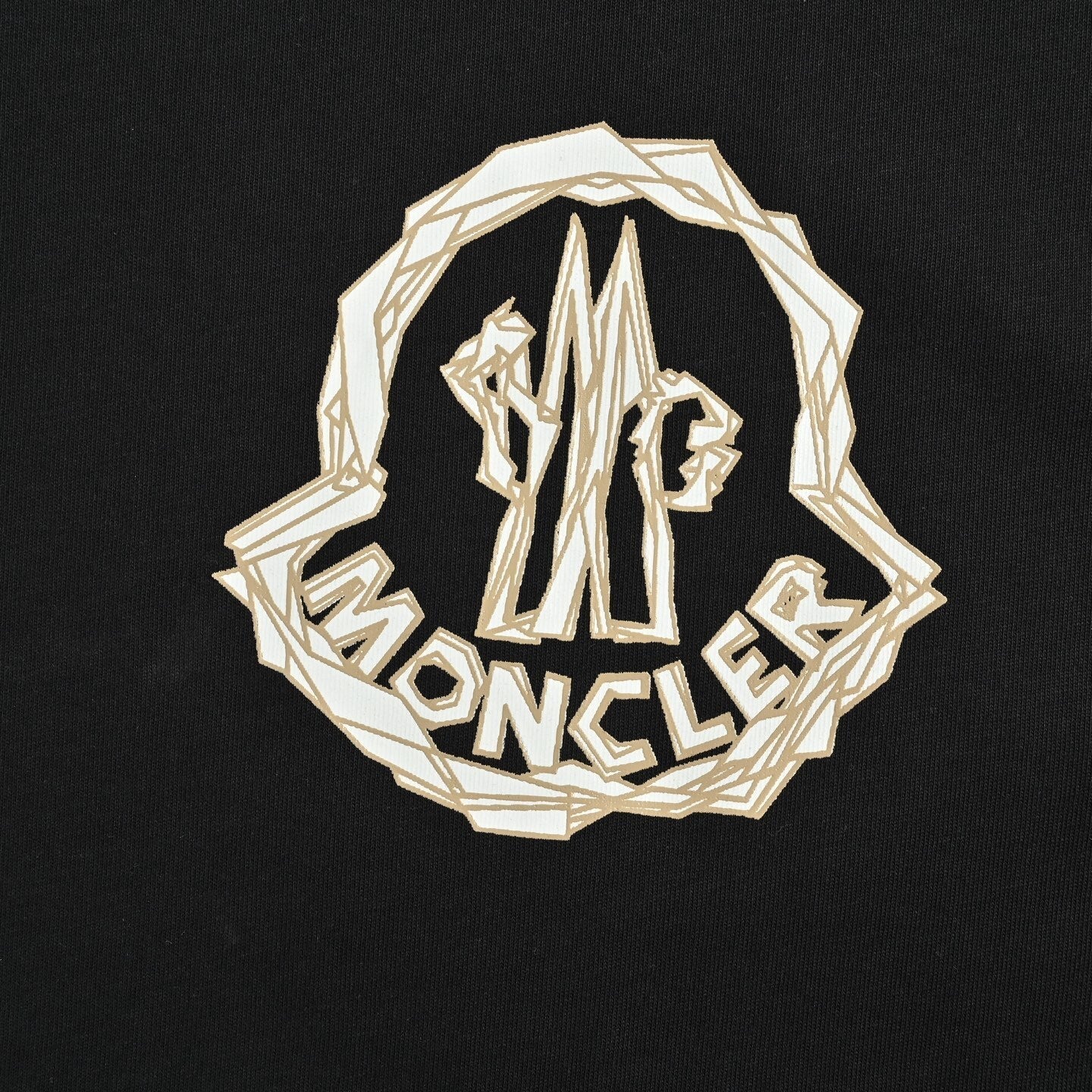 Glazed ink printed T-shirt