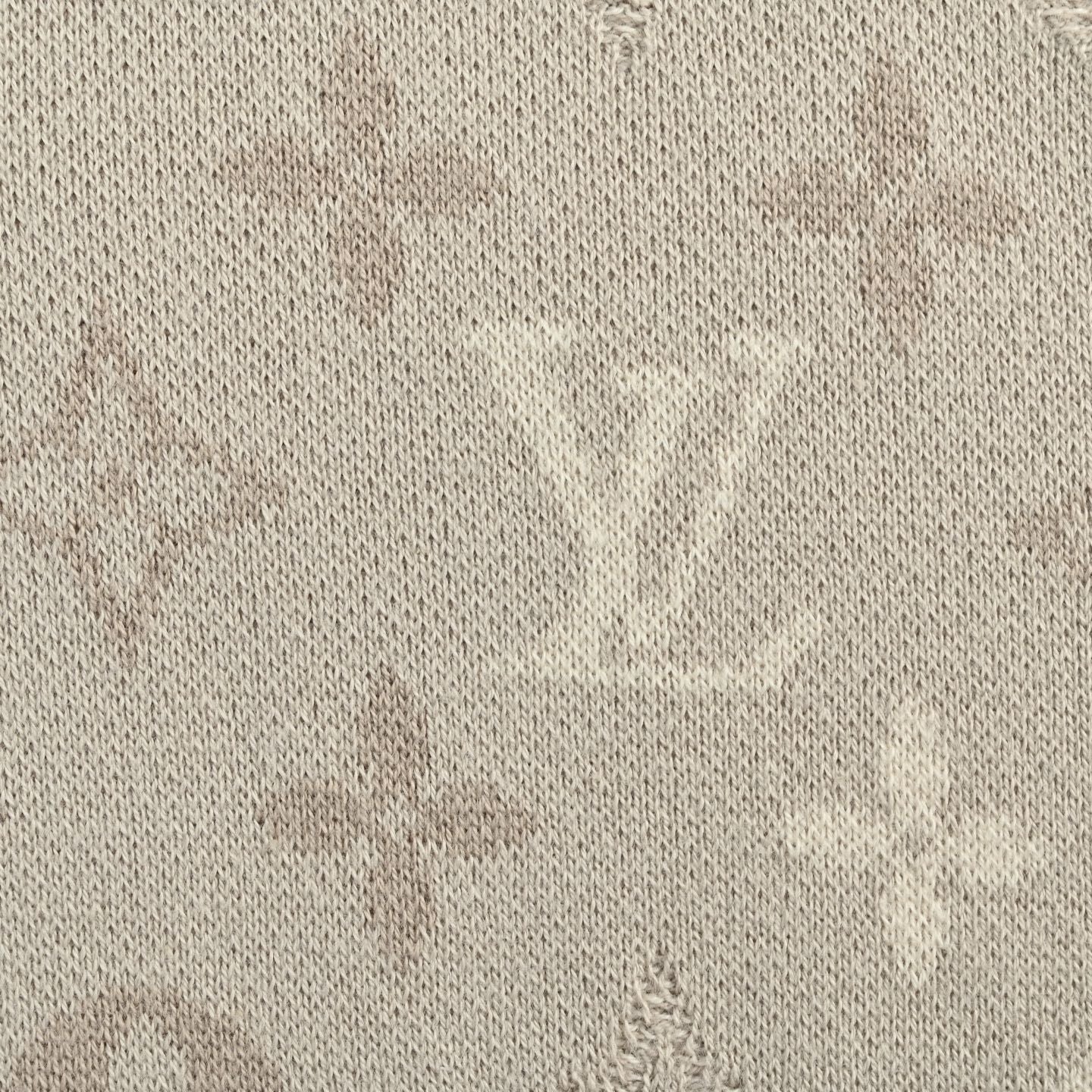 Gradient jacquard knit T-shirt