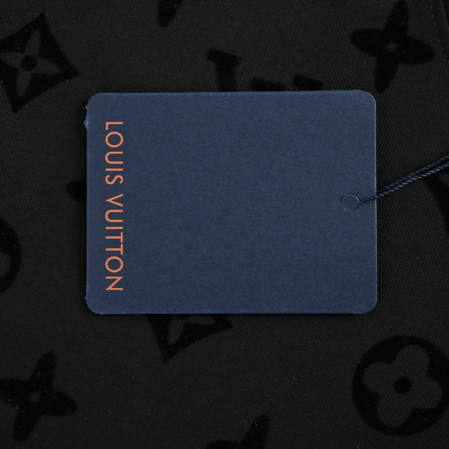 All-over printed flocked T-shirt