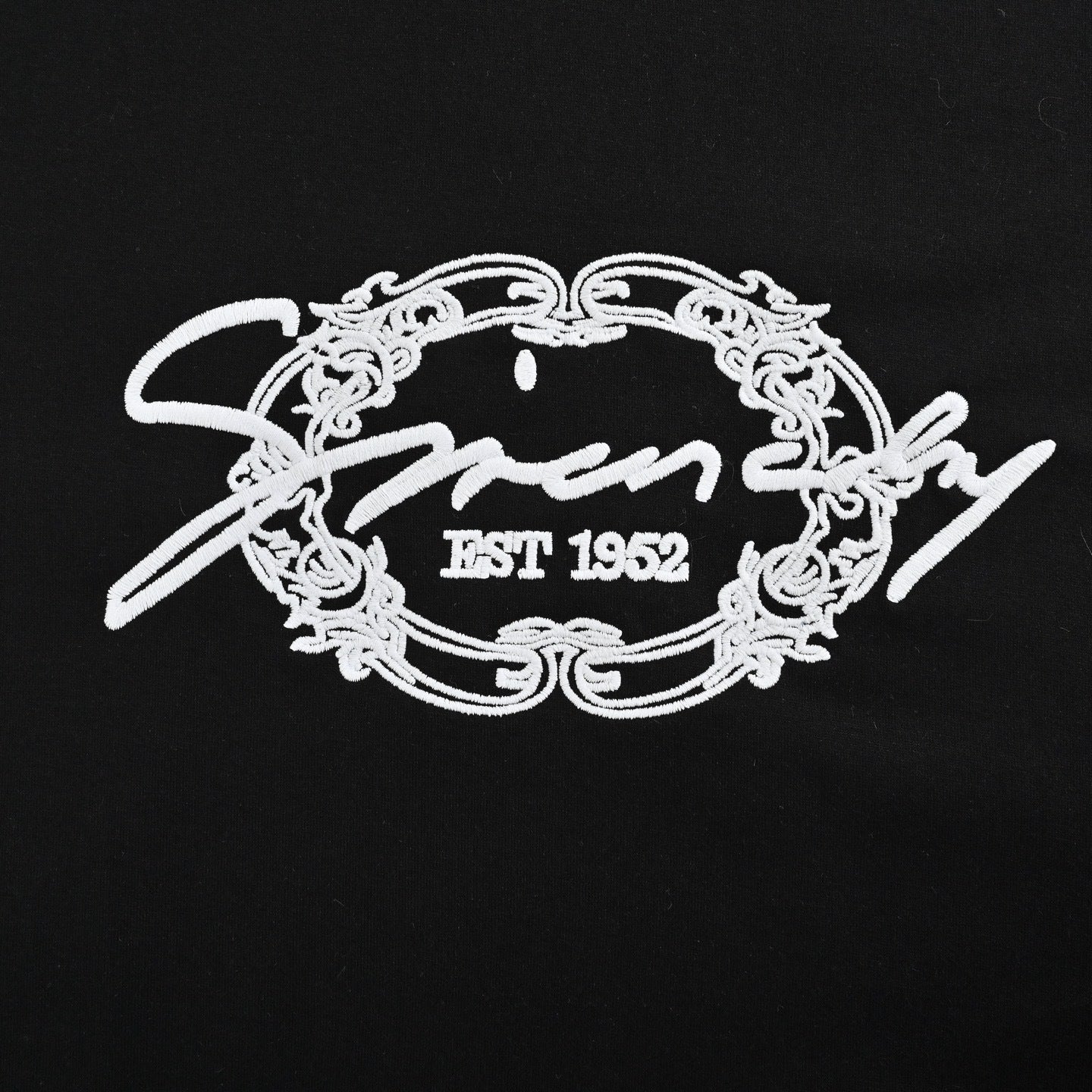 Embroidered Letter Logo T-shirt