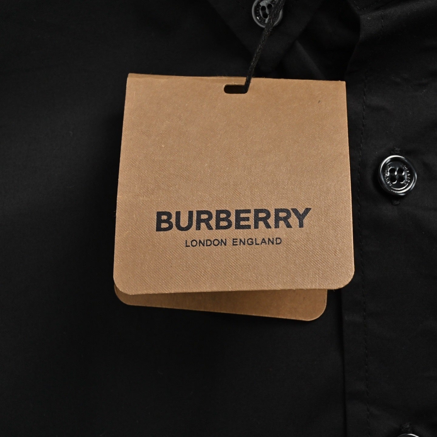 Label Applique Plaid Shirt