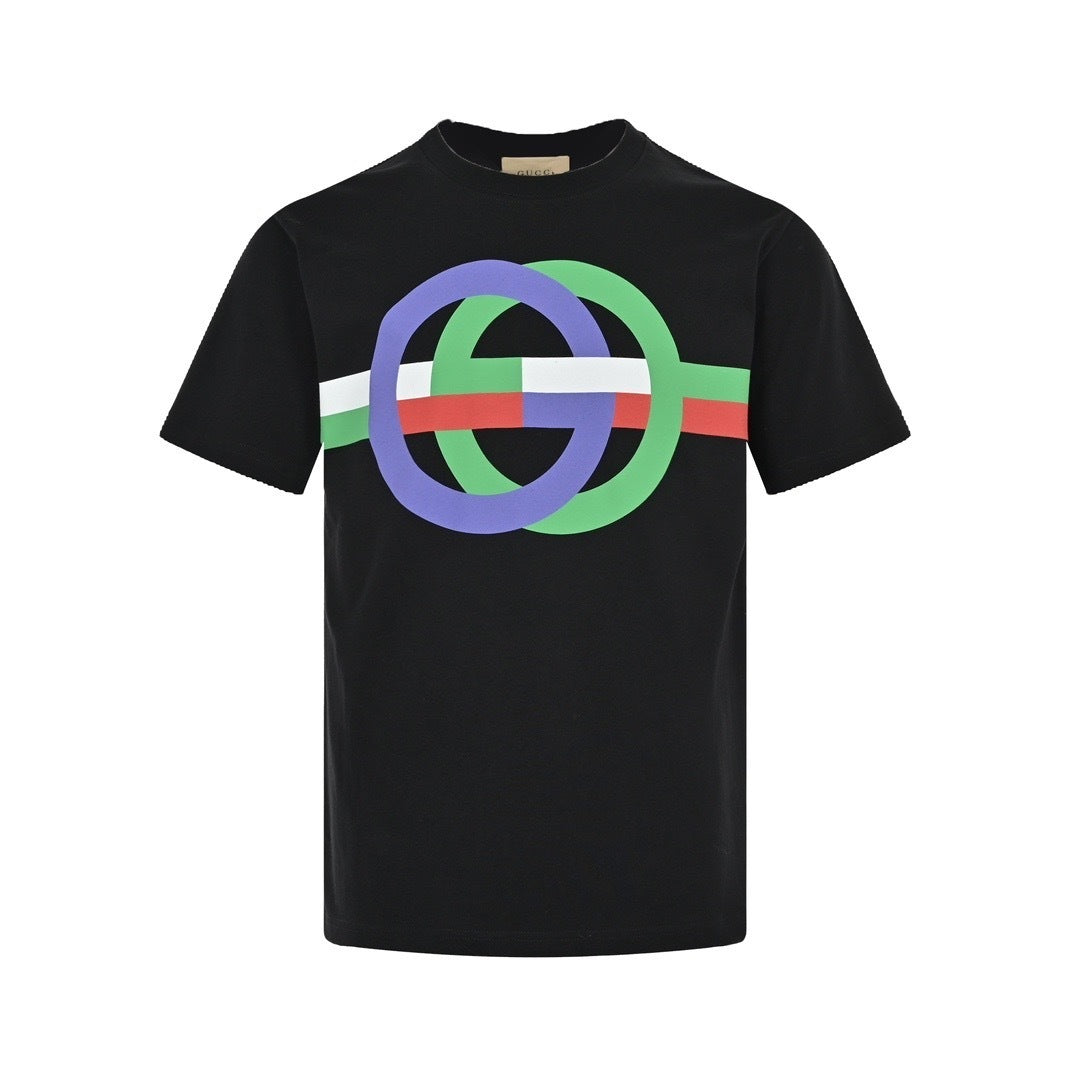 Double G Interlocked Color-Block T-shirt