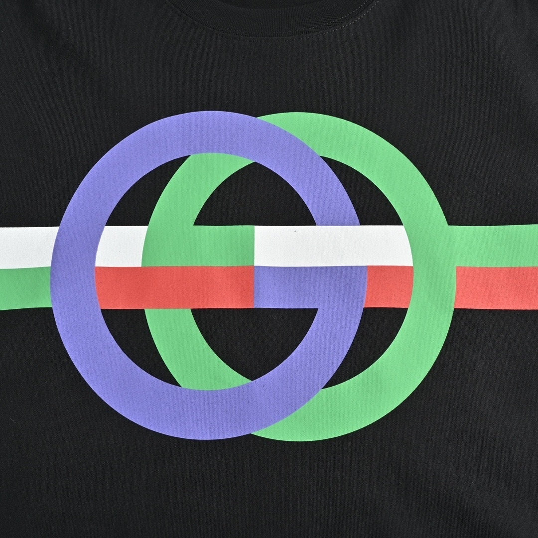 Double G Interlocked Color-Block T-shirt