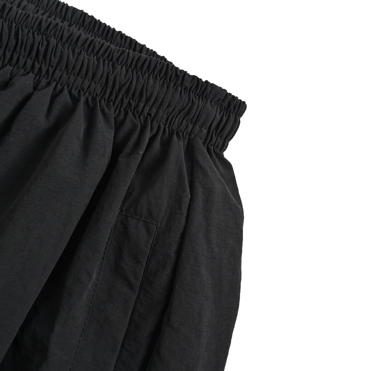 Half-ring embroidered woven long pants