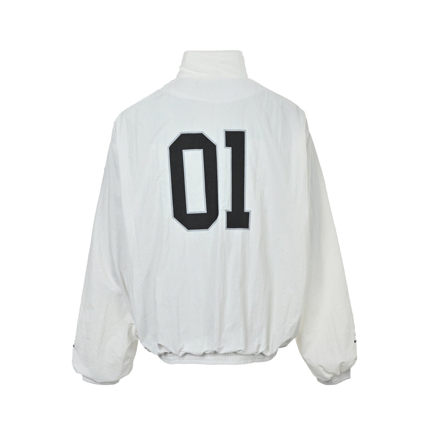 01 Embroidered Basketball Jacket