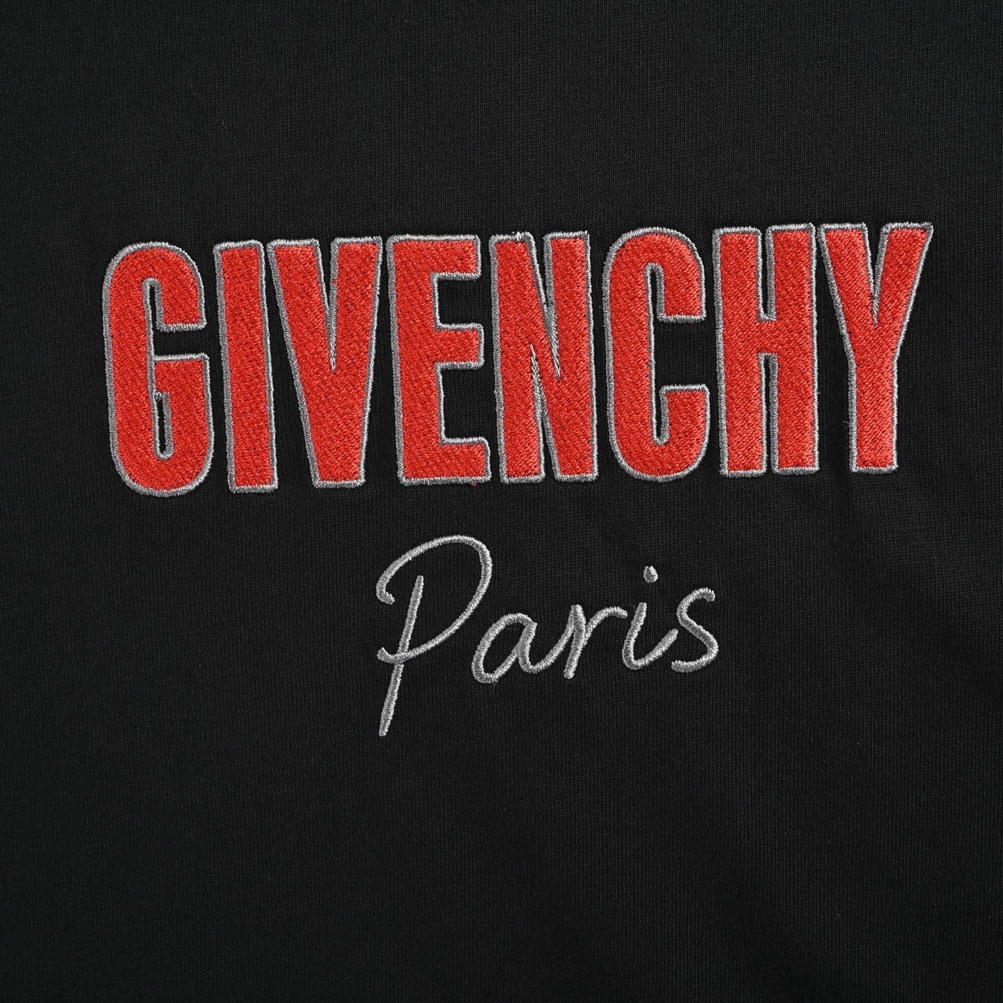 3D Letter Embroidered T-shirt