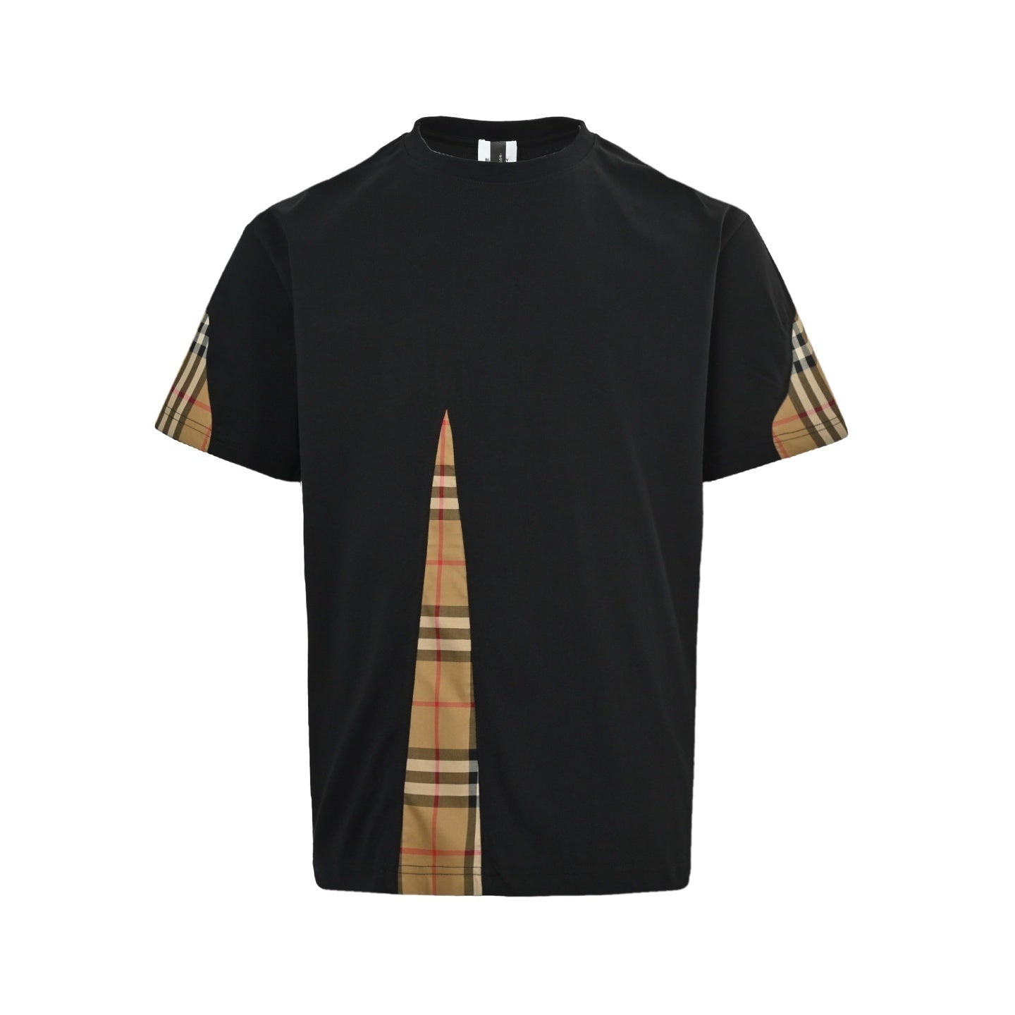 Plaid Patchwork T-shirt