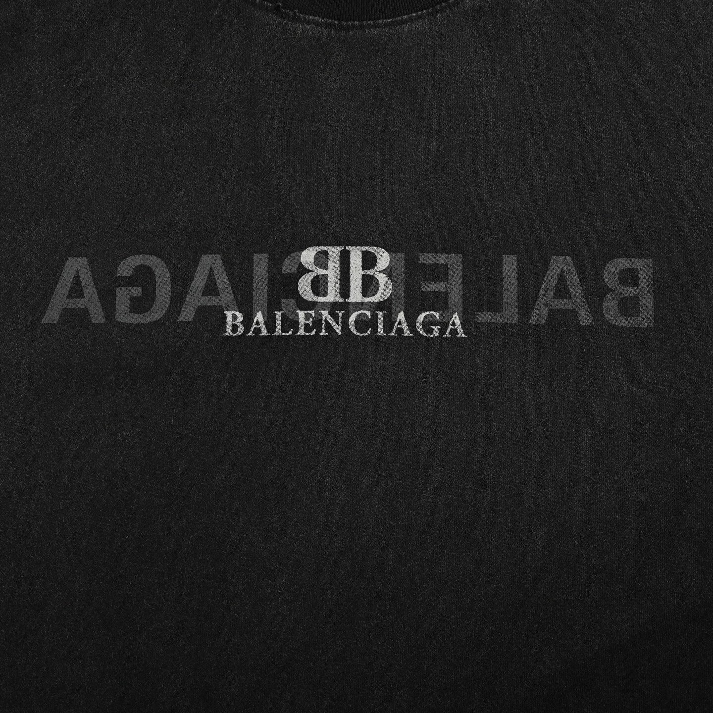 Layered Logo Reversed Letter T-Shirt