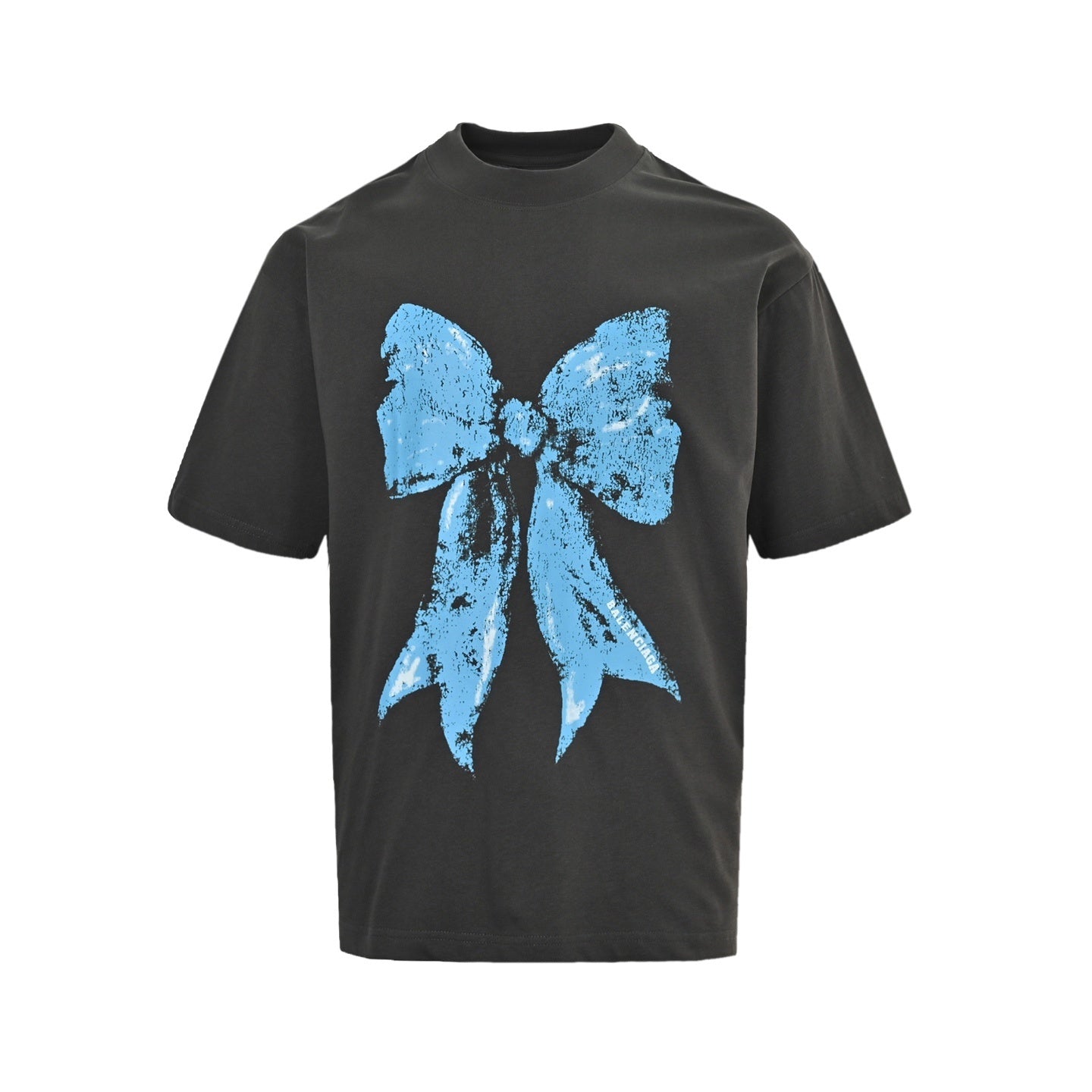 T-shirt Top with Bow Print