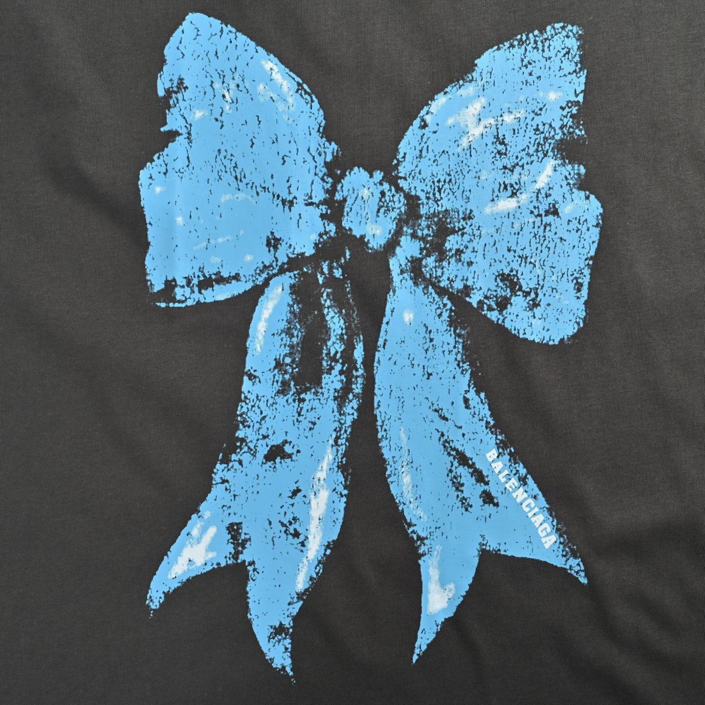 T-shirt Top with Bow Print